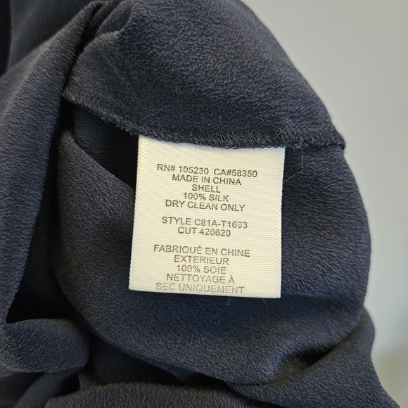 Joie Silk Tank Sz M Sleeveless Blouse - Picture 5 of 5